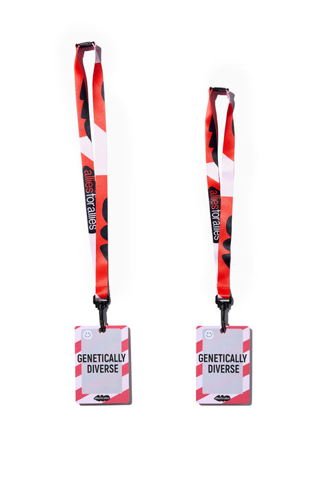 Genetically Diverse Badge with Lanyard