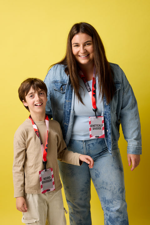 Genetically Diverse Badge with Lanyard